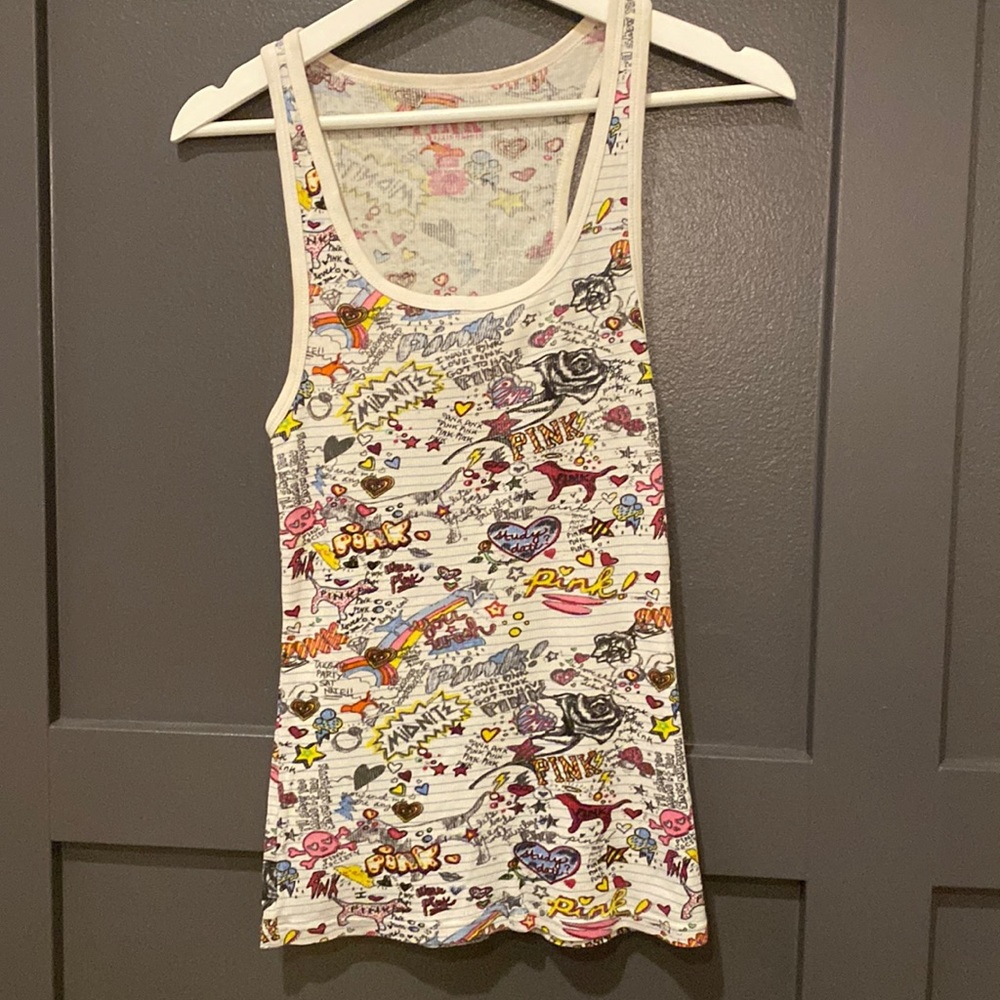 PINK Punk Rock Tank Top